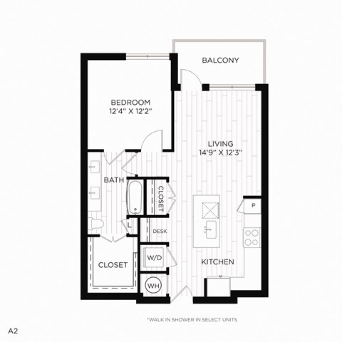 Aura crossroads A2 Floor Plan